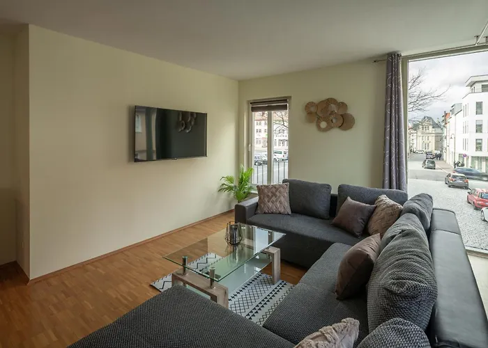 Altstadtliebe - Stadtmitte Am Bachhaus Daire *